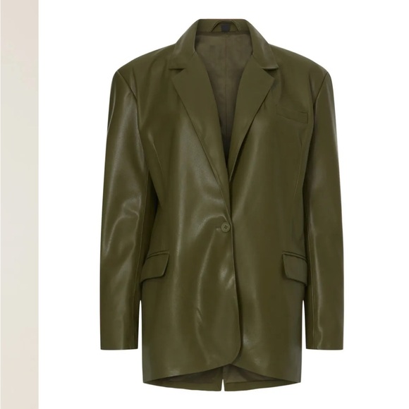 Blank NYC Olive Green Blazer - Picture 5 of 11